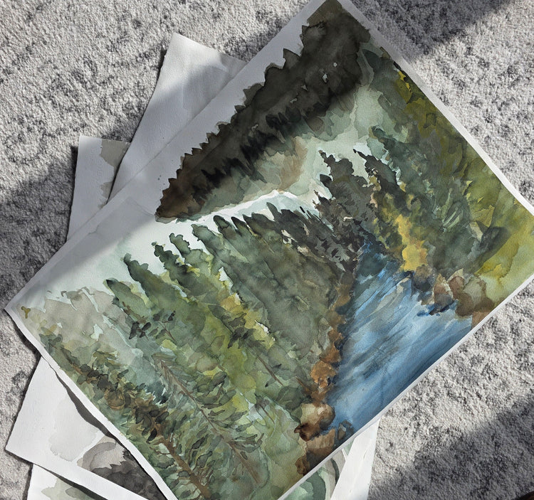 Creek & Break: A watercolor collection